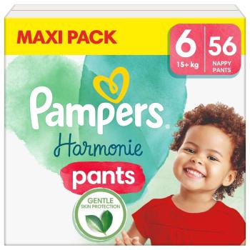 Pampers Harmonie Pants Maxi Pack Bugyipelenka 15kg+ Large 6 (56db)