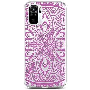 TopQ Xiaomi Redmi Note 10 silikon Violet Mandala 59026 (Sun-59026)