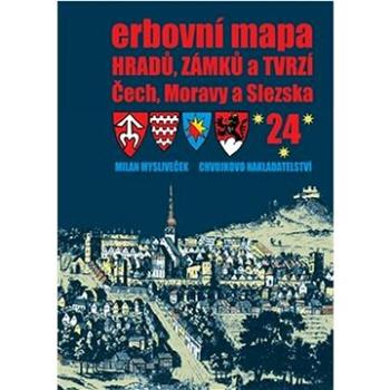 Erbovní mapa hradů, zámků a tvrzí Čech, Moravy a Slezska 24 (978-80-88491-03-3)