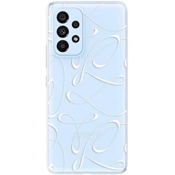 iSaprio Fancy - white pro Samsung Galaxy A73 5G (fanwh-TPU3-A73-5G)