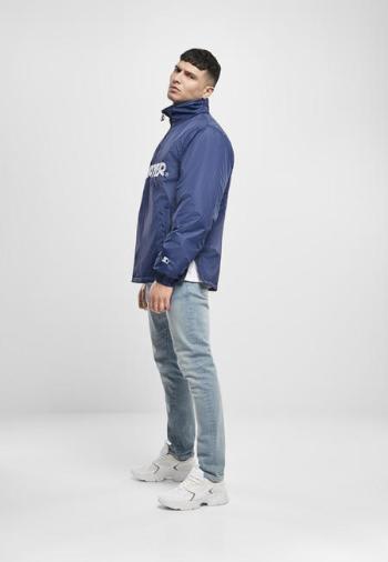 Starter Logo Half Zip Jacket blue night - XL