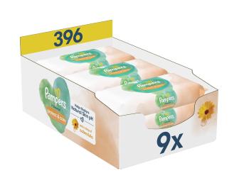 Pampers Harmonie Calendula vlhčené ubrousky 9x44 ks