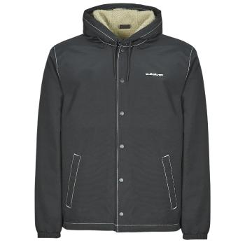 Quiksilver  RAIN CLOUD WARM HOODED COACH  Bundy Čierna