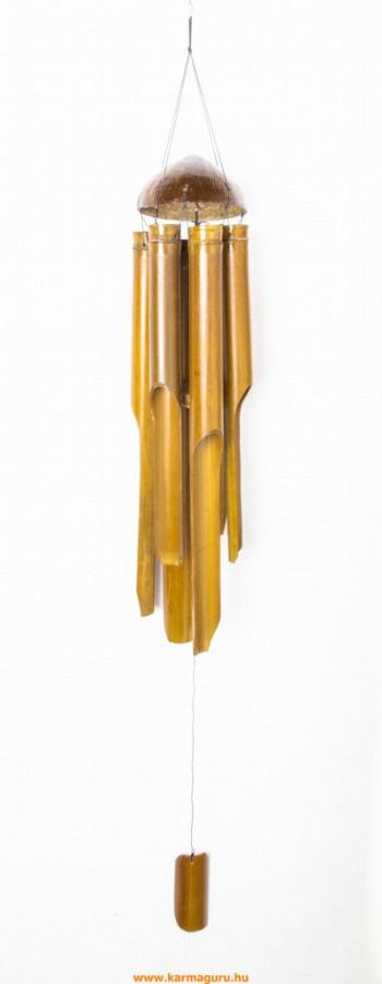 Bambusz szélcsengő, antik - 110 cm