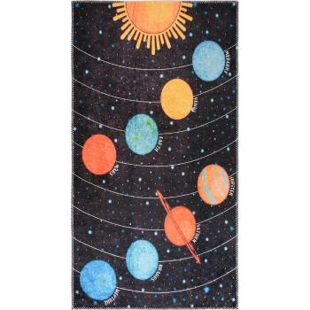 Mosható gyerek játszószőnyeg 80x120 cm Solar System – Vitaus