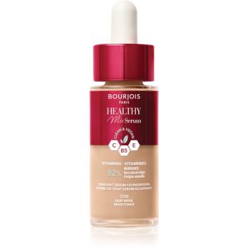 Bourjois Healthy Mix lehký make-up pro přirozený vzhled odstín 55N Deep Beige 30 ml