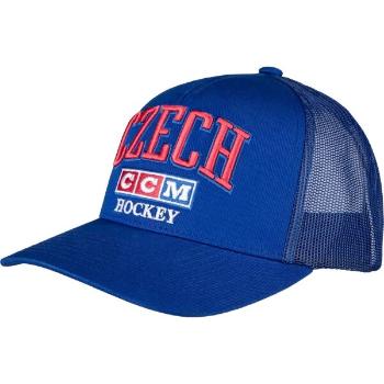 CCM MESHBACK TRUCKER TEAM CZECH Pánská kšiltovka, modrá, velikost