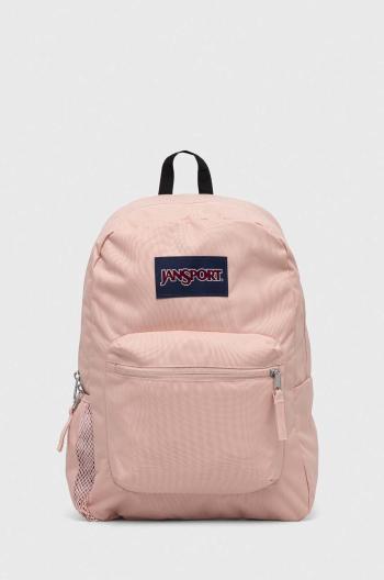 Batoh Jansport růžová barva, velký, hladký