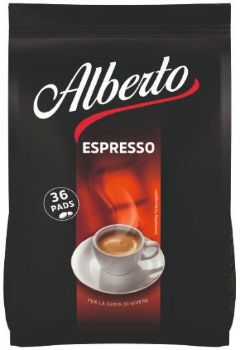 Kávékapszula ALBERTO Espresso Pads 36x7g