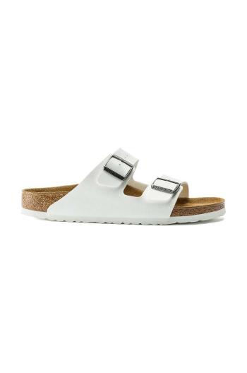 Pantofle Birkenstock Arizona pánské, bílá barva, 552681