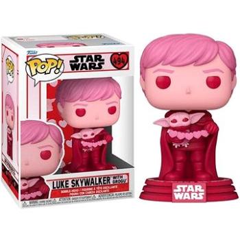 Funko POP! Valentines Star Wars - Luke and Grogu (Bobble-head) (889698601252)