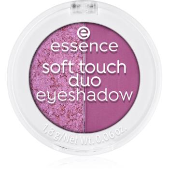 essence Soft Touch Duo oční stíny odstín 02 Berry Crush 1 g