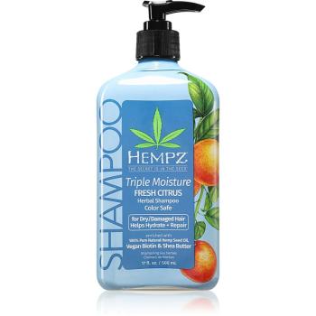 HEMPZ Triple Moisture hydratační šampon na vlasy 500 ml