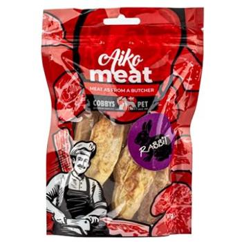 Cobbys Pet Aiko Meat sušené králičí ucho plněné kuřecím masem 100g (6948)