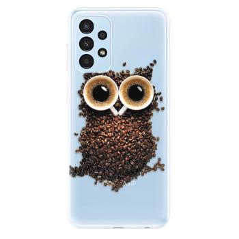 Odolné silikonové pouzdro iSaprio - Owl And Coffee - Samsung Galaxy A13