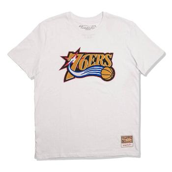 Mitchell & Ness T-shirt Philadelphia 76ers Team Logo Tee white - 2XL