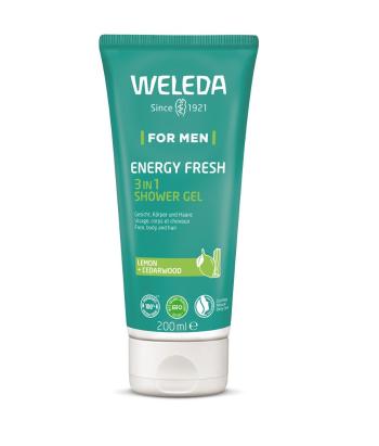 Weleda For Men Energy Fresh 3in1 sprchový gel 200 ml