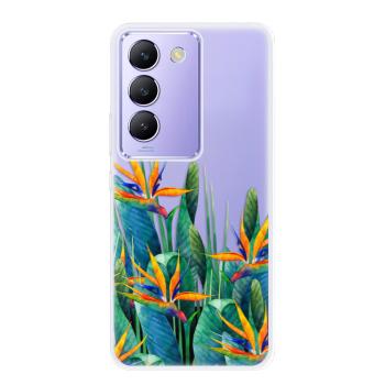 Odolné silikonové pouzdro iSaprio - Exotic Flowers - Vivo V40 SE 4G/5G