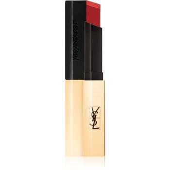 Yves Saint Laurent Rouge Pur Couture The Slim tenká matující rtěnka s koženým efektem odstín 23 Mystery Red 2,2 g