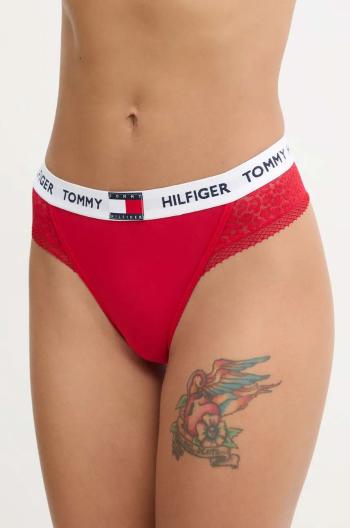 Tanga Tommy Hilfiger červená barva, UW0UW05619