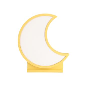 Dětská stolní lampička MOON LED Candellux Žlutá