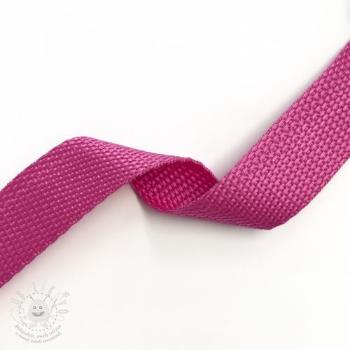 Popruh 2,5 cm fuchsia