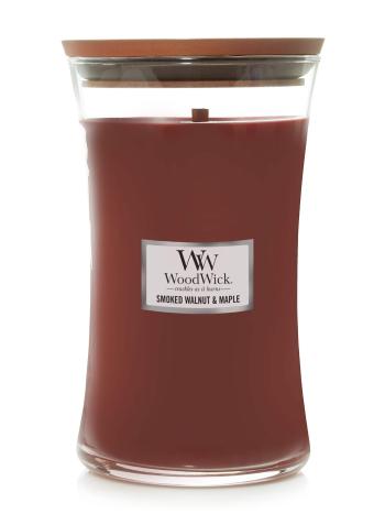 WoodWick Vonná svíčka váza velká Smoked Walnut & Maple 609,5 g