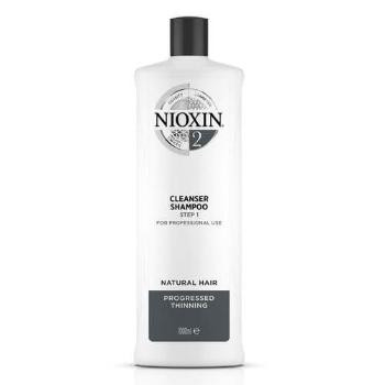 Nioxin Čisticí šampon pro jemné výrazně řídnoucí přírodní vlasy System 2 (Shampoo Cleanser System 2) 1000 ml