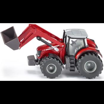 SIK Farmer - Traktor Massey Ferguson s předním nakladačem