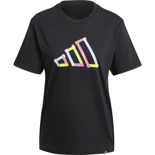 adidas TECH FILL TEE Dámské triko, černá, velikost