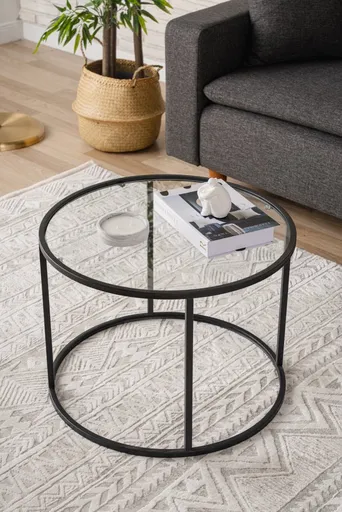 Konferenční stolek Berlin - Black 60