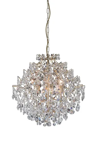 Markslöjd Rosendal lustr zlatý 53 cm