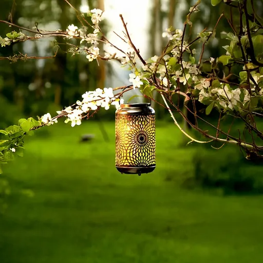 Solární lampa GOLD DESIGN