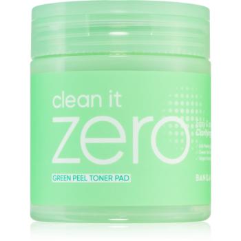 Banila Co. clean it zero Green Peel Toner Pad peelingové pleťové tamponky pro mastnou a problematickou pleť 70 ks