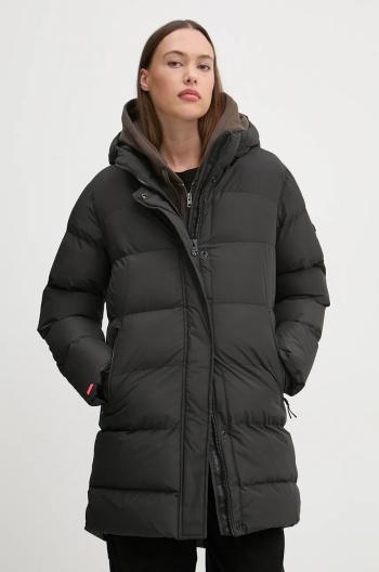 Bunda Superdry dámská, černá barva, zimní, W5011726A-02A