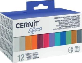 Cernit Polymer Clay Kit Polymerová hmota Effects 12 x 25 g