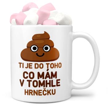 Hrnek Co mám v tomhle hrnečku (Náplň hrníčku: Marshmallow)