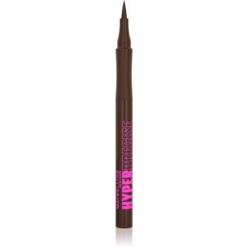 Maybelline Hyper Precise oční linky v peru odstín 001 Forest 1 ml