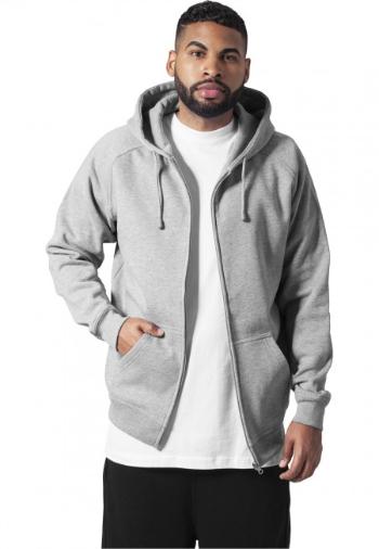 Urban Classics Zip Hoody grey - 5XL