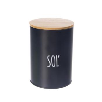 Recipient pentru sare Orion Tin BLACK