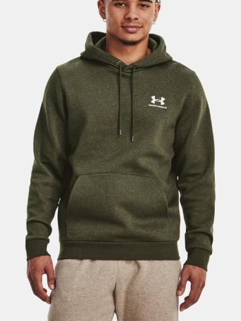 Under Armour UA Essential Fleece Hoodie Mikina Zelená