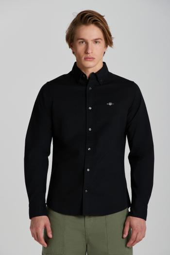 KOŠILE GANT SLIM OXFORD STRETCH SHIRT BLACK