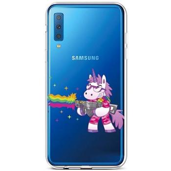 TopQ Samsung A7 silikon Rainbow Gun 42736 (Sun-42736)