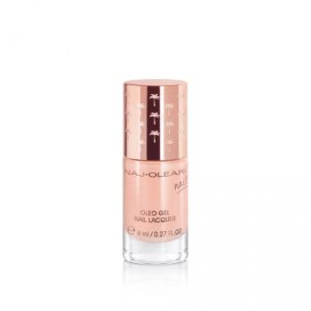 Naj-Oleari Oleo gel Nail Lacquer lak na nehty s gelovým efektem - 09 pearly pink 8 ml