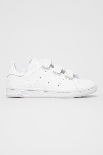 Dětské boty adidas Originals Stan Smith FX7535 bílá barva