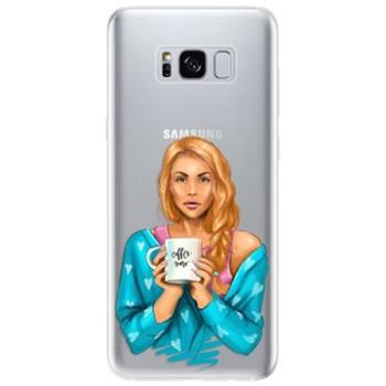 iSaprio Coffe Now - Redhead pro Samsung Galaxy S8 (cofnored-TPU2_S8)