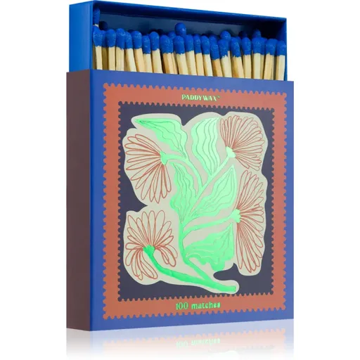 Paddywax Jumbo Boxed Floral zápalky 1 ks