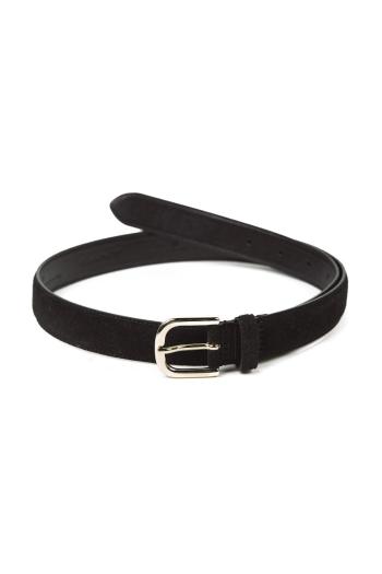 OPASEK GANT SUEDE BELT BLACK