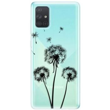 iSaprio Three Dandelions - black pro Samsung Galaxy A71 (danbl-TPU3_A71)