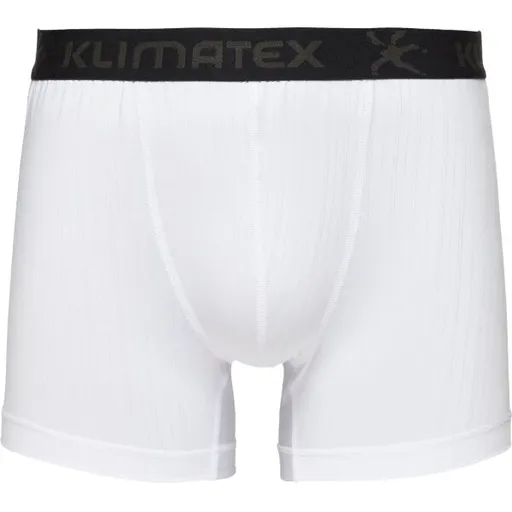 Klimatex RUNE Pánské funkční boxerky, bílá, velikost XXL